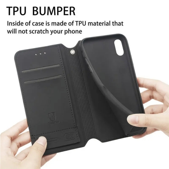 Jade & Mint Moroccan Tile Flip Cover Case for Google Pixel 7a Wallet - Picture 4 of 10